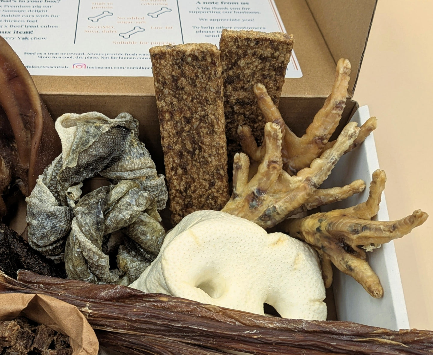 Lil' Chomper Box | Natural Dog Treat Box