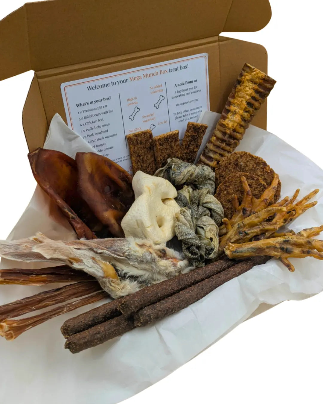 Mega Munch Box | Natural Dog Treat Box Norfolk Pet Essentials